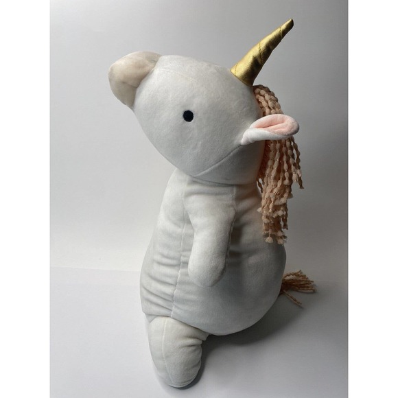 Pillowfort Toys Pillowfort Weighted Plush White Unicorn Anxiety